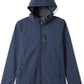 Outdoor Ventures Men's Lightweight Softshell Jacket Fleece Lined Hooded Water Resistant Winter Hiking Windbreaker Jackets