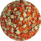 Rabbit Chew Toy - Carrot and Pea Slice Combination 11oz Treats, Suitable for Rabbits and Other Small Herbivores