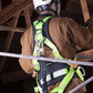 Jackson Safety CH300 Climbing-Style Hard Hat - Non-Vented Construction Helmet with Chin Cup - ANSI Z89.1 & OSHA Compliant - (Multiple Colors)