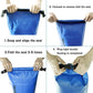 Unigear Dry Bag Waterproof, 2L/5L/10L/20L/30L/40L Floating and Lightweight Bags for Kayaking, Boating, Fishing, Swimming and Camping with Waterproof Phone Case