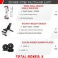 Wall Mount Cable Station, WM1 Cable Crossover Machine with 17 Positions, High and Low Cable Crossover Machine with Removable Footplate for Garage Home Gym