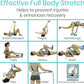 Vive Stretch Strap (75" - 10 Loops) - Leg Stretch Band to Improve Flexibility - Stretching Out Yoga Strap - Exercise and Physical Therapy Belt for Rehab, Pilates and Gymnastics with Guide Book