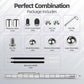 Magnetic Fidget Pen Toys - Multifunctional Writing Novel Pen for Friends, Kids, Boys, Girls, Teens 8 9 10 11 12, Office Teacher Birthday Party Gifts, Stress & Anxiety Relief(Silver)