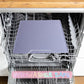 KVK Dog Water Mat 2-Pack 20×16in - Silicone Dog Mats for Food and Water, Non-Slip Pet Feeding Mat for Floors, Waterproof Cat Bowl Mats to Prevent Spills -Dark Gray & Silver Gray