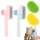 Cat Comb, Cat Grooming Brush, Self-Cleaning Flea Comb, Multi-Functional Pet Comb,Suitable for Pet Massage, Cleaning And Hair Removal