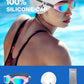 ZIONOR G1 Lite Swim Goggles with Swim Cap Comfortable Anti-fog Swimming Goggles Cap Set for Adult Men Women
