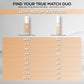 L'Oreal Paris True Match Super-Blendable Foundation, Medium Coverage Liquid Foundation Makeup, W2.5, Light Medium, 1 Fl Oz