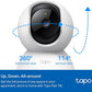 TP-Link Tapo 2K Pan/Tilt Security Camera for Baby Monitor, Dog Camera w/Motion Detection, 2-Way Audio, Siren, Night Vision, Cloud & SD Card Storage, Works with Alexa & Google Home, 2-Pack (C210P2)
