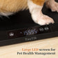 YauYik Digital Pet Scale for Accurate Weighing - Baby Scales for Weighing, Ideal for Small Pets, Puppies, and Cats with Non-Slip Mat - LED Display with Hold Function, Measures Up to 40kg