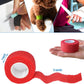 9 Pack 1" x 5 Yards Self Adhesive Bandage Wrap Self Stick Wrap for Ankle, Wrist, Finger, Sports, Breathable Cohesive Vet Tape for Pets (Red)