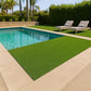 Ottomanson Artificial Turf Golf Hitting Mat 6'6" x 23' Indoor/Outdoor Waterproof Synthetic Fake Grass for Putting Practice Baseball Football Sports Gym Backyard, Custom Size 2' up to 30'