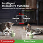 Cat Laser Toys, Automatic Cat Laser Toy Tumbler Design, Rechargeable Cat Laser Pointer 360°Irregular Rotation, 3 Modes Interactive Cat Toy for Indoor Cats of All Ages and Sizes (Green)