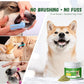 Dog Dental Care Powder - Plaque & Tartar Control with Natural Enzymes, Teeth Cleaning Powder for Dogs with Probiotic, Bad Breath Treatment for Small Medium Large Dogs