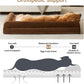 BFPETHOME Dog Beds for Large Dogs, Orthopedic Dog Bed for Medium Large Dogs,Big Waterproof Couch Pet Bed with Removable Washable Cover