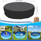 63 inch Foldable Dog Pet Bath Pool Cover, Portable Round Collapsible Pool Cover with Oxford Cloth Material and Drawstring Design for Dog Pet Pool, Waterproof and Dustproof (Black)