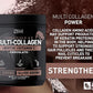 Premium Multi Collagen Peptides Protein Powder (1, 2, 3, 5 & 10) with Vitamin C, Biotin, Hyaluronic Acid, for Hair Skin and Nails - Marine, Bovine, Chicken & Eggshell (Chocolate, 45 Servings)