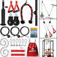 SERTT Weight Cable Pulley System Gym, Upgraded Cable Pulley Attachments for LAT Pull Down, Biceps Curl, Tricep, Arm Workouts - Home Gym Add On Equipment