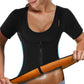 NonEcho Women Sauna Body Shaper Sweat Suit Sleeve Spa Cami Hot Neoprene Slimming Workout Vest Waist Trainer Top