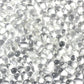 1 Lb (460 g) Clear Sea Glass Stones Irregular Rainbow Glass Pebble Decorative Rock Glaze Quartz Tumbled Gemstone Chips for Aquarium Decoration/Vase Filler/Jewelry Making/Handwork Craft