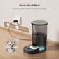Automatic Cat Feeder, 5G WiFi Cat Food Dispenser with APP Remote Control, Pet Dry Food Smart Feeder, Programmable Timed Feeding, Dual Power Supply, 1-10 Meals Per Day, Stainless Steel Bowl