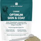 Dr. Bill's Canine Optimum Skin & Coat – Reduces Shedding, Itching, Dry Skin – Allergy Relief for Healthy Fur - Omega 3, Collagen, Biotin & Hyaluronic Acid – 680g Vet-Recommended Dog Supplement