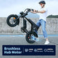Electric Bike for Adults, Fat Tire EBike, 36V 10.4Ah Removable Battery, 500W Upgrade Motor, 20MPH Commuter Bike, V8 Mini Electric Bicycle for Mountains, Snow, Sand, Road