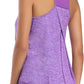 Aeuui Womens Workout Tops for Women Racerback Tank Tops Mesh Yoga Shirts Athletic Running Tank Tops Sleeveless Gym Clothes