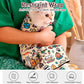 MANON ROSA Cat Grooming Wrap – Self-Adherent Anti-Scratch Swaddle Restraint Bag for Nail Cutting, Medication, Multifunctional Care - Calm Cozy Burrito Papoose Pet Magic Blanket (S Within 3.3lbs)