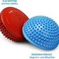 Yes4All Hedgehog Balance Pods for Exercise, Core Body Balancing, Balance Pods for Kids & Adults with Hand Pump - Set of 6