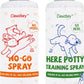 Dog Potty Spray Set, No-Go Spray & Potty Training Spray, Puppy Essentials, Stops Urination & Marking, Indoor and Outdoor Use (8 fl oz) Large Capacity, More Suitable for Multi-Dog Households