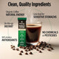 VitaCup Perfect Low Acid Instant Coffee Packets, Dark Roast Coffee, USDA Organic & Fair Trade, Third Party Tested for Mycotoxins & Pesticides, Single Origin, Clean & Pure, 24 ct