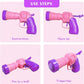 Mewlmart Interactive Cat Toys for Indoor Cats Pink Cat Pom Pom Balls Plush Ball Launcher Cat Fetch Toy Enrichment Toys 30 Balls