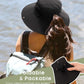FURTALK Womens Sun Hat with Ponytail Hole Beach Hiking Summer Wide Brim UPF 80+ Outdoor Protection Foldable Bucket Hat