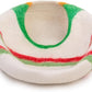 Woolygon Premium Felt Cat Cave Bed – Wool Kitty Beds Handcrafted Kitten Caves Bed for Indoor Cats - Made from 100% Eco-Friendly Merino Wool, Foldable Cat Hidewawy Covered Cat House Pod (Candy Swirl)