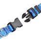 Mercano Adjustable Dog Collar - Special Design Patterns, Soft Nylon Comfortable Sturdy Pet Collar for Small Medium Large Dogs (M, Blue Ocean)