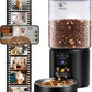 5L Automatic Cat Feeder with 2K HD Camera: 5G WiFi Automatic Dog Feeder with Night Vision,Cat Food Dispenser with Freshness for Multiple Pets,Detachable for Easy Clean-21 Cup (Sealed Outlet)