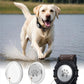 TagME Airtag Dog Collar,Waterproof Reflective Pet Collar with Airtag Holder,Soft Padded and Double D-Rings for Extra Large Dogs,Brown