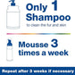 Douxo S3 Pyo Mousse, Contains 3% Chlorhexidine & 0.5% Ophytrium, Antiseptic & Hydrating, for Bacterial or Yeast Skin Infections, for Dogs, 5.1 fl. oz. (150mL)