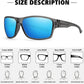 STORYCOAST Polarized Sports Sunglasses for Men Women Unbreakable Frame Cycling Fishing Driving