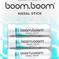 BoomBoom Nasal Stick | Vapor Flow Technology | Cool Refreshing Sensation | Natural Mood Boost | Simple Ingredients | Essential Oils + Menthol Inhaler (Wintermint)