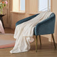 Bedsure Twin XL Fleece Blanket Dorm Bedding - Lightweight Soft Cozy Blankets for Bed, Sofa, Couch, Travel, Camping, Cream, 66"x90"