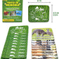 Menique Wild Animals Memory Matching Game – Spanish Edition – 80 Cards (40 Pairs) with Real Photos – Educational Game in Spanish for Kids and Adults – Includes Booklet