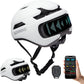 Smart Bike Helmet with Light: Bicycle Helmets for Adult Teens for Mountain & Road Cycling Electric Scooter Skateboard Skating