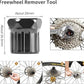 6 Pcs Bicycle Repair Tools Kit, Bike Cassette Removal Tool, Sprocket Removal Tools Sprocket Remover for Mountain Bike, Road Bike