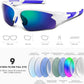 BEACOOL Polarized Sports Sunglasses for Men Women Youth Baseball Fishing Cycling Running Golf Motorcycle Tac Glasses UV400