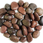 HappyFiller Natural Decorative Pebbles Polished Gravel Rocks Stones for Aquarium,Fish Turtle Tank,Outdoor Indoor Plants Top Dressing,Succulents Soil Cover,Garden Landscaping,2 LB,Red Mix