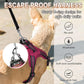 Dog Harness Step in Dog Vest Harness, Reflective Adjustable Puppy No Pull Harness Breathable Soft for Small and Medium Dogs Cats, Pink/Black, S