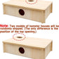 kathson Multi-Chamber Hamster Maze House,Wooden Syrian Hamster Maze Hideout,Small Pets Habitats Decor,6-Room Hideouts & Tunnel Exploring Toys for Dwarf Hamsters,Gerbils,Mice,Lemmings,Mouse