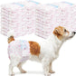 Disposable Dog Diapers Female 90 Count Puppy Diapers Female (Waist 11-18 in M) Super Absorbent Small Doggie Diapers for Heat Excitable Urination or Incontinence - Pink