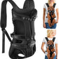 Lukovee Dog Backpack Carrier, Legs Out Easy-fit Dog Front Carrier for Small Medium Dogs,Adjustable Hands Free Dog Chest Carrier for Hiking Cycling (Black,X-Large)